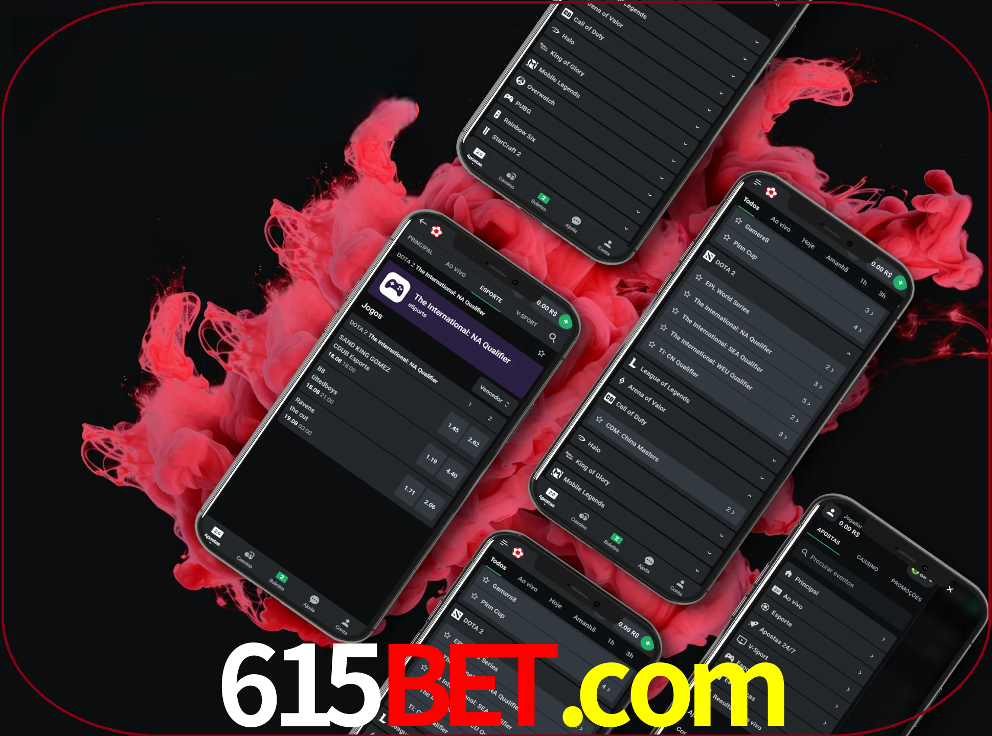 Se o seu smartphone não for compatível com a aplicação, esta opção do 615bet ajudá-lo-á a desfrutar do jogo.